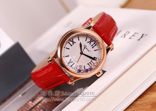 Chopard手錶 蕭邦機械女表 HAPPY SPORT MEDIUM AUTOMATIC系列 278559-3001 蕭邦女士腕表  hds1847